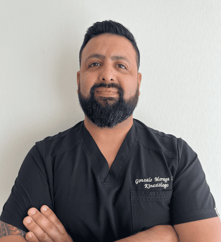 Kinesiólogo Gonzalo Moraga